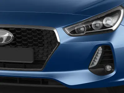 Hyundai i30 2017 3D model