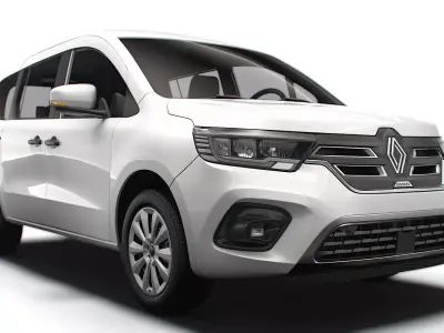 Renault Kangoo E Tech Tourneo LWB 2026 3D model