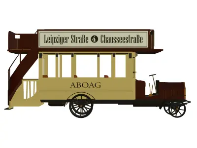 Model od Daimler Bus 1911 3D model