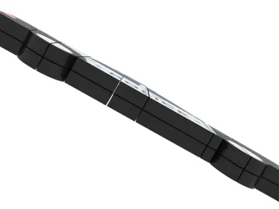 Rubiks Police Car 3D model