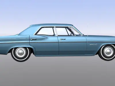 1966 Chevy Impala  3D model