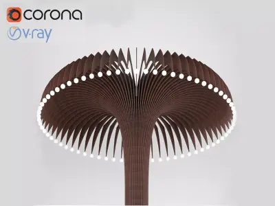 Parametric Column Cover 3D model