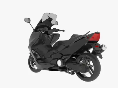 Yamaha Tmax 500 3D model