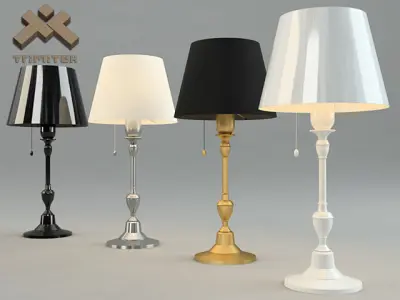 Generic Table Lamp 3D model
