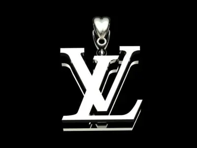 Louis Vuitton Necklace  3D print model