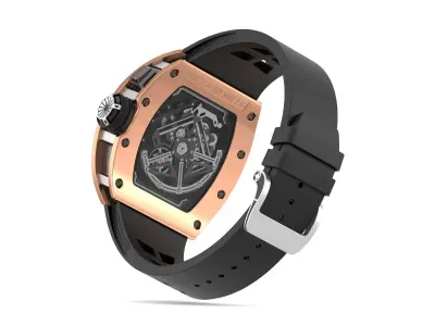 Richard Mille RM 30-01 Luxury Watch 3D model