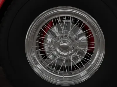ASTON MARTIN DB3 1953 3D model