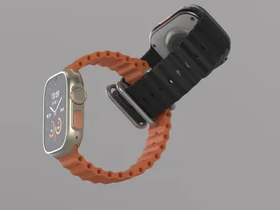 smart watch 3D model