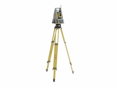 Theodolite Total Station 3D model