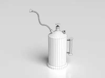 Air-Pressure Water Gun Low-poly 3D model