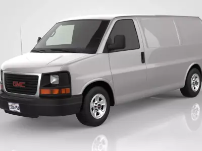 GMC Savana Cargo Van 3D model
