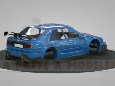 Alfa Romeo 155 DTM LPAM 3D model
