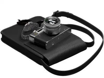 Set of accessories 3D model