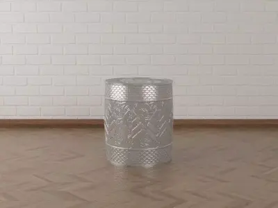 Decoration Engraved table 3D model