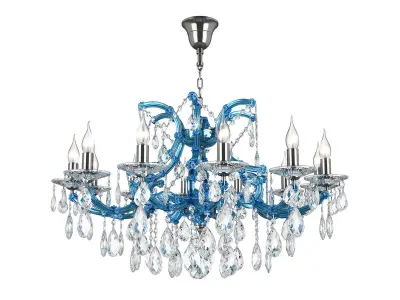698125 ChampaBlu Osgona Chandelier 3D model