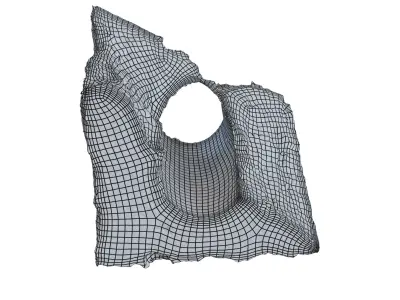 Ultra realistic Old Brick Scan 8k HD 3D model