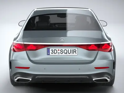 Mercedes-Benz E-class AMG Line 2024 3D model