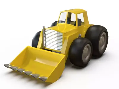 Track Low Poly  3D model