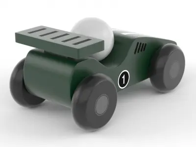 Toy Car 3D model by javidan - Textured