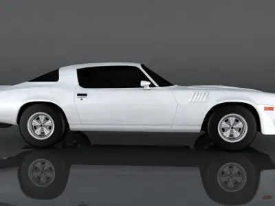 Chevrolet Camaro 1979 Low-poly 3D model