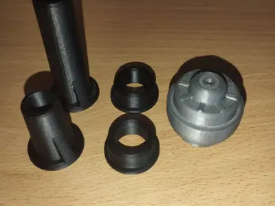 Complete set of gearbox bushings Skoda Octavia Tour VW Golf 4 3D print model