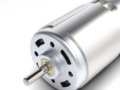 DC Motor 3D model