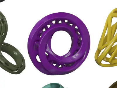 Decor set 02 3D model