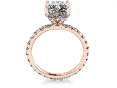 Woman Wedding Ring 3D print model
