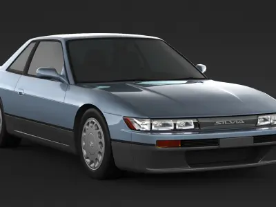 Nissan Silvia S13 3D model