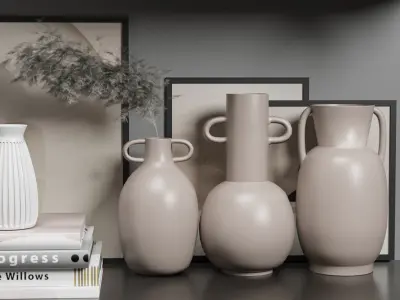 Decorative Set01 3D model