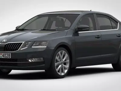 Skoda Octavia 2017 3D model