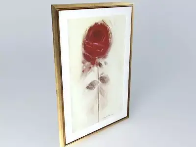 Burgundy 2 By Marilyn Robertson Free 3D model