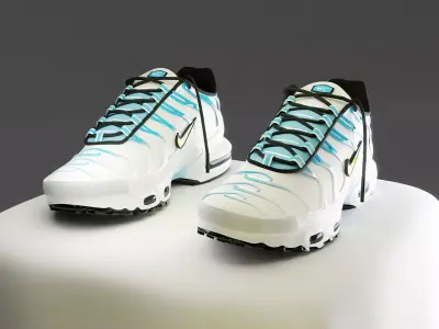 Nike Air Max Plus tn Low-poly 3D model