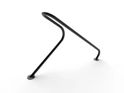 Bike Rack M03 Low-poly 3D model