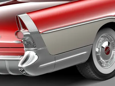 Buick Roadmaster 1957 3D model