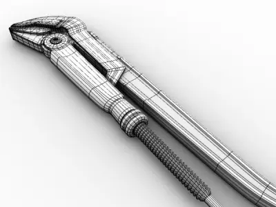 Sweden Pipewrench 3D model