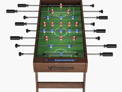 table football Fortuna Sherwood FDH-430 3D model