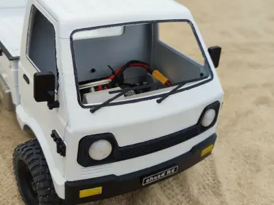 Crawler Kei Cab - 1-10 RC body 3D print model