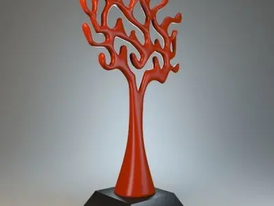 Tree Sculpture P 3D print model