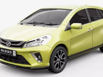 Perodua Myvi G3 3D model