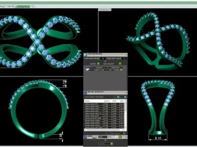 3D CAD NJ-1535-Ring 3D print model