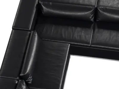 De Sede DS-7 sofa 3D model