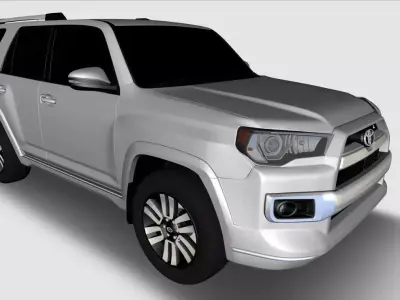 Toyota 4Runner Limited 2014 3D model
