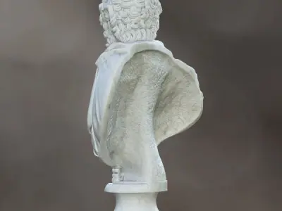 Lucius Verus Emperor Bust 3D model