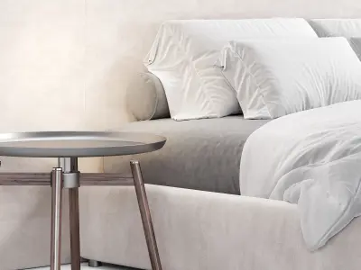 Cazarina Ferrol Bed 3D model