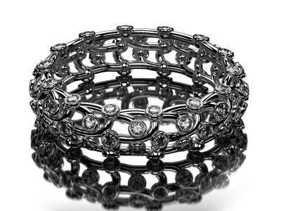 Wire Band design 3D print model