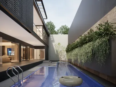 Modern House Design - The Elegance 3D model