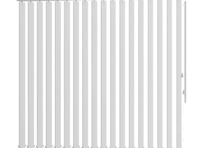 Vertical wooden blinds 3 options 3 colors 3D model