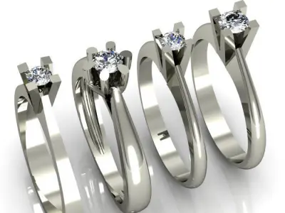 soliter ring 3D print model get