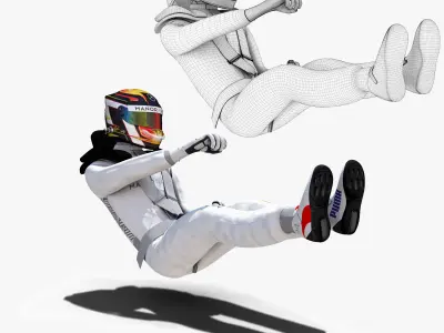 Pascal Wehrlein 2016 Low-poly 3D model